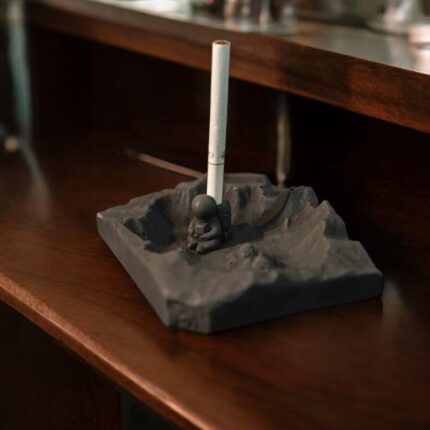 Astronaut's Cave Concrete Ashtray