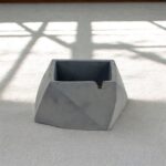 Concrete Ashtray with Lid