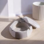 Hexagonal Ashtray For Outdoor & Indoor