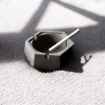 Hexagonal Geometric Ashtray For Indoor