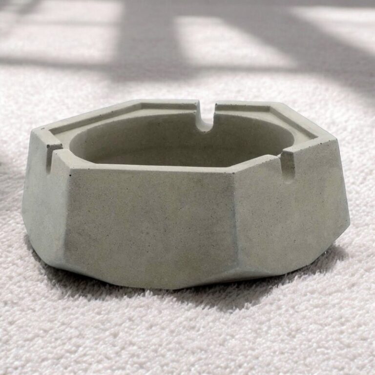 Hexagonal Geometric Ashtray For Indoor