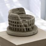 Miniature Colosseum Monument Ashtray