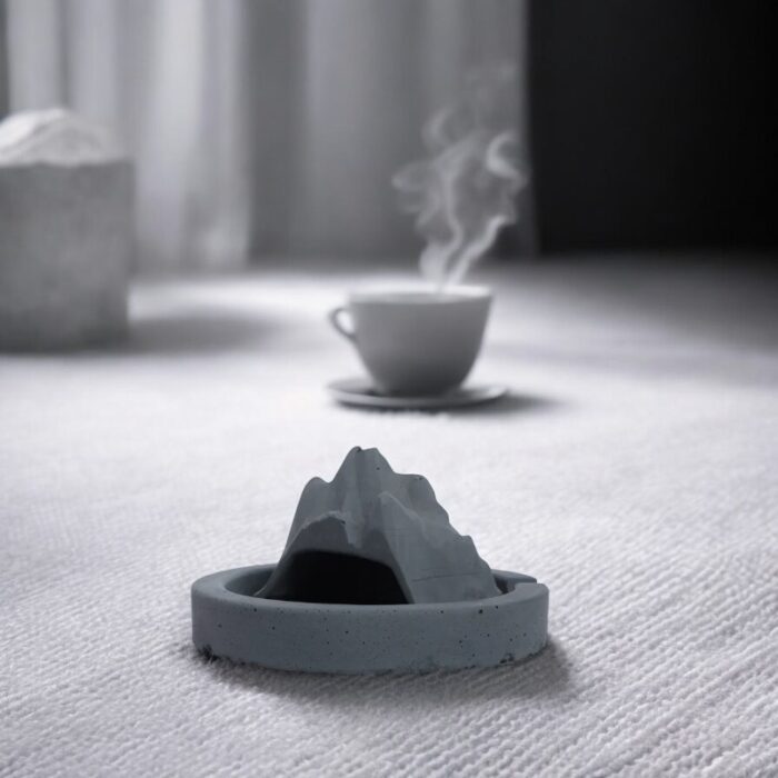 Mountain Design Dark Concrete Ashtray