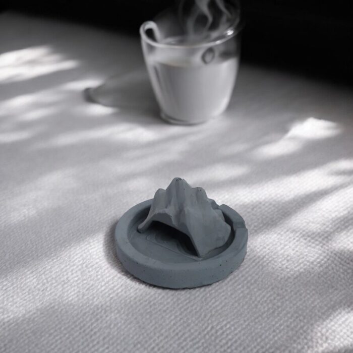 Mountain Design Dark Concrete Ashtray