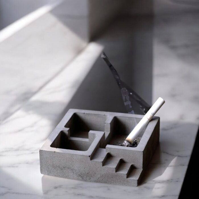 Plinth Ashtray Stylish Minimalist Design