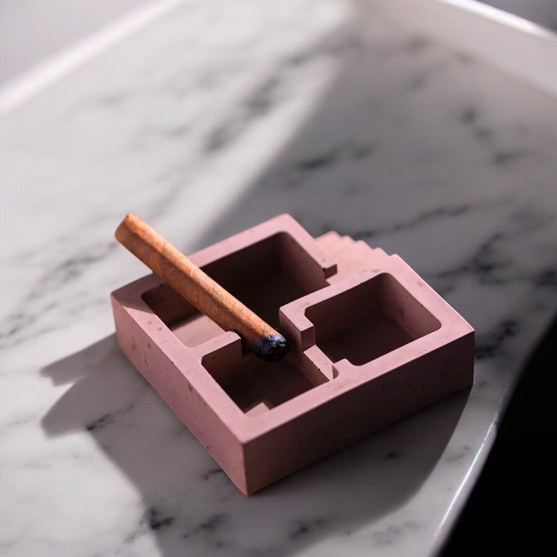 Plinth Ashtray Stylish Minimalist Design