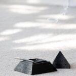 Pyramid of Giza Dark Concrete Ashtray