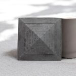 Pyramid of Giza Dark Concrete Ashtray