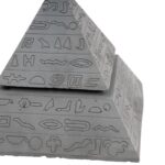 Pyramid of Giza Dark Concrete Ashtray