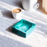 Square Design Marble Ashtray