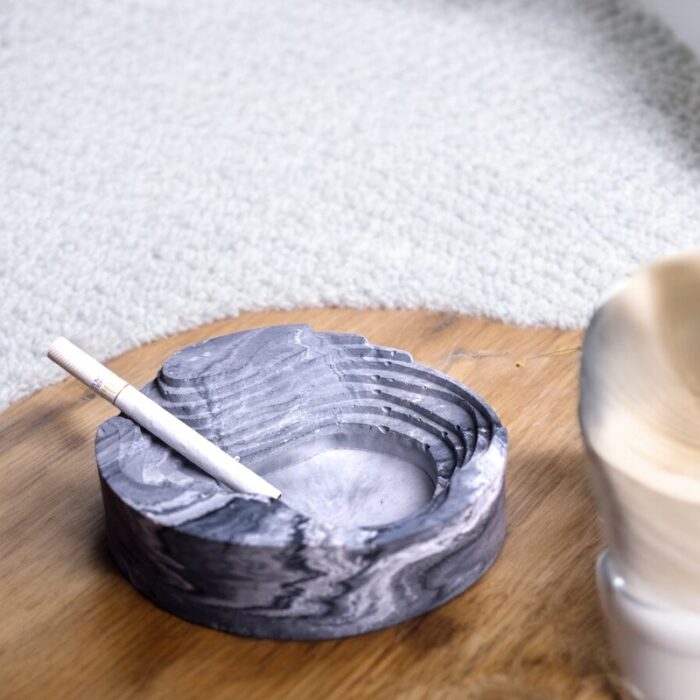 Unique Contemporary Design Marble Ashtray