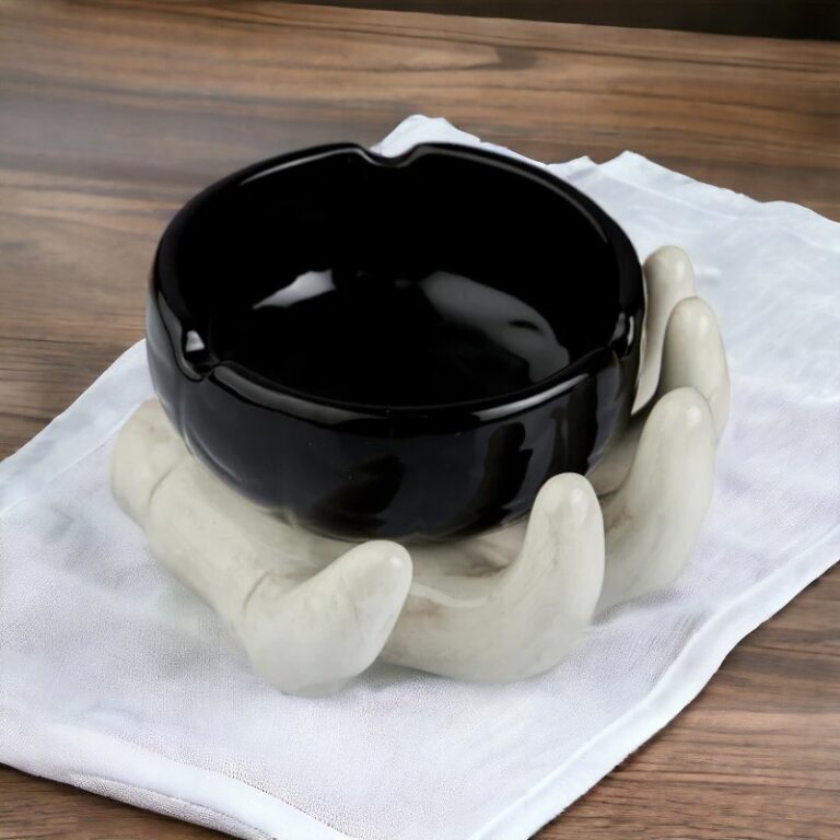 Bowl in Hand Style Ceramic Ashtray