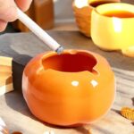 Versatile Ceramic Ashtray with Lid